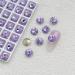 FEIlei 10 Pcs Heart Nail Charms Pointed Back Nail Art Charms Butterfly Nail Rhinestones - Buy Online on GoSupps.com