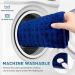 QALTGC Heating Pad 12x24 - LCD Controller, 10 Temp/9 Timer Settings - Machine Washable - Navy Blue - Buy Online on GoSupps.com