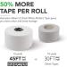 Hampton Adams | As Seen on Shark Tank | 3-Pack White Athletic Sports Tape  Very Strong Easy Tear NO Sticky Residue Best Tape for Athlete & Medical Trainers - Buy Online on GoSupps.com