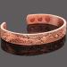Pure Copper Magnetic Bracelet Men Women Copper Bangle Cuff Holistic Magnetic Band with 6 Strong Magnets Unisex Adjustable Good Luck Dragon Wristband-PDC (M: Wrist 16.5-19.5cm/6.5-7.6") - Buy Online on GoSupps.com