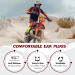 Motorcycle Ear Plugs - 27dB Wind Noise Reduction Premium Hearing Protection 2 Pairs in 2 Sizes Reusable for Motorsports & Riding - Buy Online on GoSupps.com