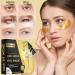 24K Gold Eye Mask - 30 Pairs for Puffy Eyes & Dark Circles Relief | Anti-Wrinkle Under Eye Gel Pads for Men & Women - International Shipping Available - Buy Online on GoSupps.com