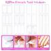 Melliex Steine Nails - 3550 Glittering Stones & 12 Leaves French Nail Sticker Set for Stunning Nail Art Design - Buy Online on GoSupps.com