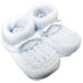 Royal Icon Baby Booties 0-3 Months Warm and Safe Baby Slippers Newborn Booties for Babies Baby Boys Girls Boots Soft Stylish Booties Ri403 0 Months Blue Ri1045