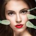 ZKSXOA 13-Piece Makeup Brushes Sets Face and Eye Make-up Brushes for Foundation Powder Concealers Blush and Eyeshadow with Bag Green - Buy Online on GoSupps.com