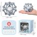 MCGMITT Teething Toys for Baby - Soft Silicone Teething Ball Rattle Toy for Babies 3-12 Months - Grey - Buy Online on GoSupps.com
