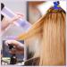 Paefiu 2-Piece Hair Oil Applicator Set - 170ml Root Ridge Bottle for Hair Oiling & Coloring - Violet Graded Scale Applicator - Buy Online on GoSupps.com