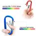Gimars 3 10 Pcs Strong D-Ring Aluminum Carabiner Clips for Camping, Fishing, Hiking - GM-510 - Buy Online on GoSupps.com