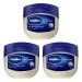 Vaseline Original moistruiser Petroleum Jelly skin care for cracked dry skin and eczema relief 250 ml x3