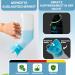 Well-Medication-Safe Urine Bottle for Women - 2-in-1 Design with Discrete Bag & Bright Cord - 1000ml Durable Plastic Urinal for Camping Home Car & Travel - Buy Online on GoSupps.com