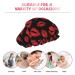 Red Lip Kiss Luxury Shower Cap - Waterproof & Reusable with Adjustable Elasticized Hem for Long Hair - Color 4 - Buy Online on GoSupps.com