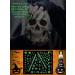 Luminous Halloween Nail Art Stickers - 14 Glow in Dark Self-Adhesive Decals with Pumpkin, Bat, Ghost Designs for DIY Nail Decoration - Women & Girls - Buy Online on GoSupps.com