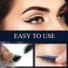 4 Pairs Self-Adhesive Glitter False Eyelashes with Eyeliner Stickers Reusable & Waterproof Black Eye Makeup Set - Buy Online on GoSupps.com