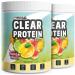 Clear protein vegan 720g tropical fruits incredibly delicious & refreshing protein drink vegan clear whey protein/ISO clear alternative with high-quality peashydrolysate 56% protein tropical fruits 360 g (2 Pack)