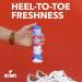 SaraLee Kiwi Fresh Force Shoe Refresher Powder 2.2 oz - Fresh Scent - 1-Pack - Buy Online on GoSupps.com