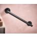 Moen YG0718BL Iso 18-Inch Designer Grab Bar  Matte Black Matte Black 18 Inch - Buy Online on GoSupps.com