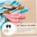 6 Pairs Forefoot Pad Stickers - Gel Cushions & Toe Protectors for Sandals & Flip-Flops | Ultimate Foot Protection - Buy Online on GoSupps.com