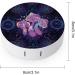 Bagea-Ka Magic Mushrooms Psychedelic Art Pattern Contact Lens Case - Eye Care Kit with Tweezers Solution Bottle & Mirror - Travel & Home Use - Buy Online on GoSupps.com