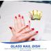 Baluue Nail Art Glass Dappen Dish Flower Shape Acrylic Liquid Powder Holder Nail Cup Crystal Bowl Glass Dappen Cups for Nail Art Manicure Care Tools - Buy Online on GoSupps.com