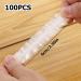 100 Pack Disposable Ear Protectors Clear Ear Covers for Shower Waterproof Shower Ear Cover Clear Disposable Ear Protectors for Hair Dye Shower Bathing Salon - Buy Online on GoSupps.com