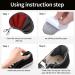 Sibba 6 Pairs Shoe Fillers for Big Shoes: Toe and Heel Inserts for Comfort and Pain Relief - Black (Adjustable Toe Fillers and Heel Grips Liner Inserts) - Buy Online on GoSupps.com