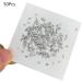 FEIlei 50Pcs Horse Eye Nail Rhinestones Flat Back Nail Gems DIY Nail Art Decorations - Buy Online on GoSupps.com