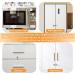 5Pcs Childproof Refrigerator Locks - No Tools or Drill Needed for Fridge, Cabinets, Drawers, Dishwasher - Grey - Buy Online on GoSupps.com