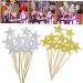 Gadpiparty 90 Pcs Wedding Cake Decor Star Cake Decor Cupcake Decorating Wedding Cupcake Topper Star Cake Picks Mini Muffins Wedding Decoration Cake Decoration Food Birthday Cake Baby - Buy Online on GoSupps.com
