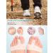 Jiahao Toe Separator & Big Foot Spacer Forefoot Metatarsal Cushions for Ball of Foot Pain Relief | Unisex Comfort - Buy Online on GoSupps.com