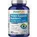 NusaPure Vision Support Nutrients with Vitamin A C E Calcium Zinc Selenium Copper Lutein 60 Tablets Non-GMO Dietary Supplement
