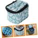 Healeved Nail Storage Bag Nail Polish Storage Nail Organizers and Storage Nail Bags for Nail Stuff Nail Kit Organizer Nail Supply Storage Gel Nail Art Polish Fabric Travel Manicure Toolkit - Buy Online on GoSupps.com