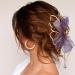 Buy Elegant Butterfly Hair Clip with Pearl Pendant | International Shipping - Buy Online on GoSupps.com