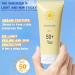 Sunscreen SPF 50+ UV Protection - Face Sun Cream SPF 50 - SPF 50 Face Moisturiser - Sun Cream for Women - Refreshingly Non-Sticky Moisturization - Mild Sun Cream for Even Skin Tone - Buy Online on GoSupps.com