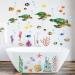 Sea Turtle Wall Stickers & Under the Sea Decals for Bathroom Nursery and Living Room | BASHOM BA-4001 - Buy Online on GoSupps.com