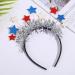 Glittery Stars Headband for 4th of July Independence Day Party Decor - Buy Online on GoSupps.com
