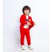 BINIDUCKLING Baby Boys 3 Piece Outfit Set | Newborn Toddler Casual Clothes | Red | 3-4 Years - Buy Online on GoSupps.com