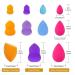 11-Piece Makeup Blender Set | Washable Latex-Free Sponges for Foundation Powder & Cream - 3 Sizes - Buy Online on GoSupps.com