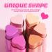 LXZJJM Heart Blush Stick Cream Multi Purpose 3 in 1 Blush Stick for Cheeks Sweet Heart Shaped Design Easy Application Smooth Velvet Finish Blush for Cheeks Eyes Lips (06# Berry Delight 5G) 06# Berry Delight 5 g (Pack of 1) - Buy Online on GoSupps.com
