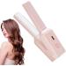 Small Curling Iron - Electric Hair Straightener Curler Safe Professional Curling Wand for Women of Straight and Curly Hair Wynott Pink - Buy Online on GoSupps.com