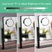 Depuley Hollywood Lighted Vanity Makeup Mirror with 9 Dimmer LED Bulbs - Smart Touch Control, 3 Lighting Modes, 10X Magnification, 360 Rotation (12in, Black) - Buy Online on GoSupps.com
