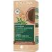 Logona natural cosmetics nourishing herbal hair color vegan hair color powder with organic henna for intensive color and shine plant hair color in ash brown (brown) 1 x 100g ash brown 100 g (1 Pack)