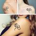 Infinity Heart Temporary Tattoos - 6 Sheets for Men & Women | Eternal Love Symbol Design - Buy Online on GoSupps.com
