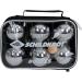 Schildkr t Boule Set - 2x3 Steel Balls & Target Ball in Reinforced Bag | Perfect Boccia & Petanque Game for All Ages - Buy Online on GoSupps.com