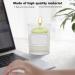 Cute Portable Aromatherapy Candle in Glass Cup - Scented Gift for Women & Men | Home Decor Essential (Green - Buy Online on GoSupps.com