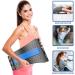 Moriyou Back Stretcher: 3 Adjustable Settings for Pain Relief - Spinal Decompression & Alignment - Massager Included - Blue - Buy Online on GoSupps.com