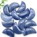 Natural Crystal Natural Blue Urine Crystals Stone Carved Moon Shaped Smooth Stone Crystals Room Decoration Natural Luster - Buy Online on GoSupps.com