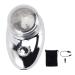 Rechargeable Beard Trimmer for Men - Professional Portable Electric Trimmer for Travel & Salon - Electroplate Silver - Buy Online on GoSupps.com