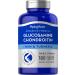 Piping Rock Glucosamine Chondroitin MSM Plus Turmeric | 180 Caplets | Double Strength Formula | Advanced Complex Supplement | Non-GMO Gluten Free