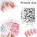 Taicols 10 Sheets 3D Design Nail Stickers Glitter Heart Nail Stickers Self-Adhesive Valentine's Day Nail Stickers Shiny Love Heart Nail Stickers DIY Nail Art Nails Decoration for Women Girls - Buy Online on GoSupps.com