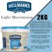 Hellmann's Light Mayonnaise Spread the Love Not the Calories - for Every Bite- Pack of 2 x 2 Litres Catering Tub - Buy Online on GoSupps.com